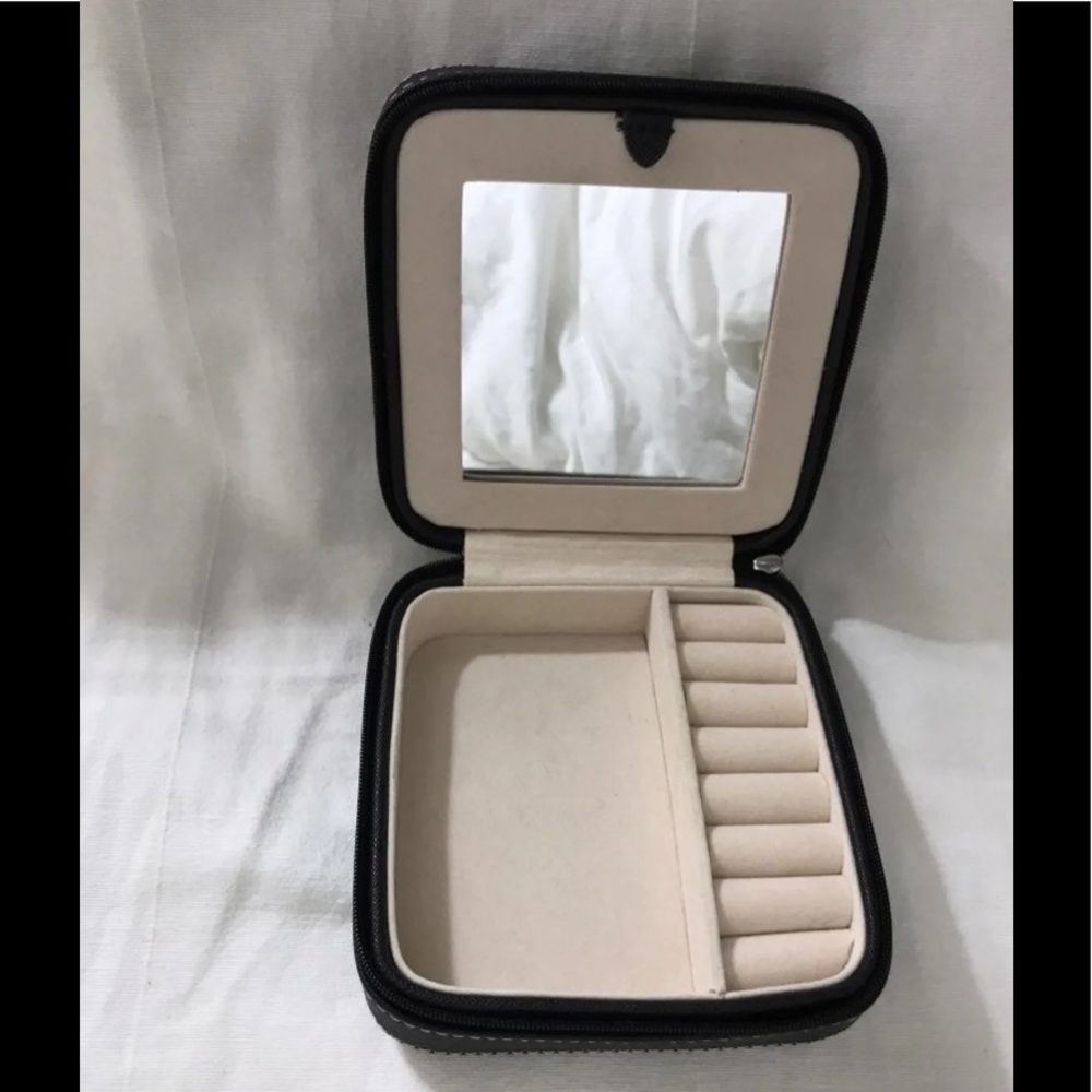 Jewelry Case Box Storage Black